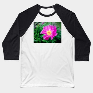 peony Baseball T-Shirt